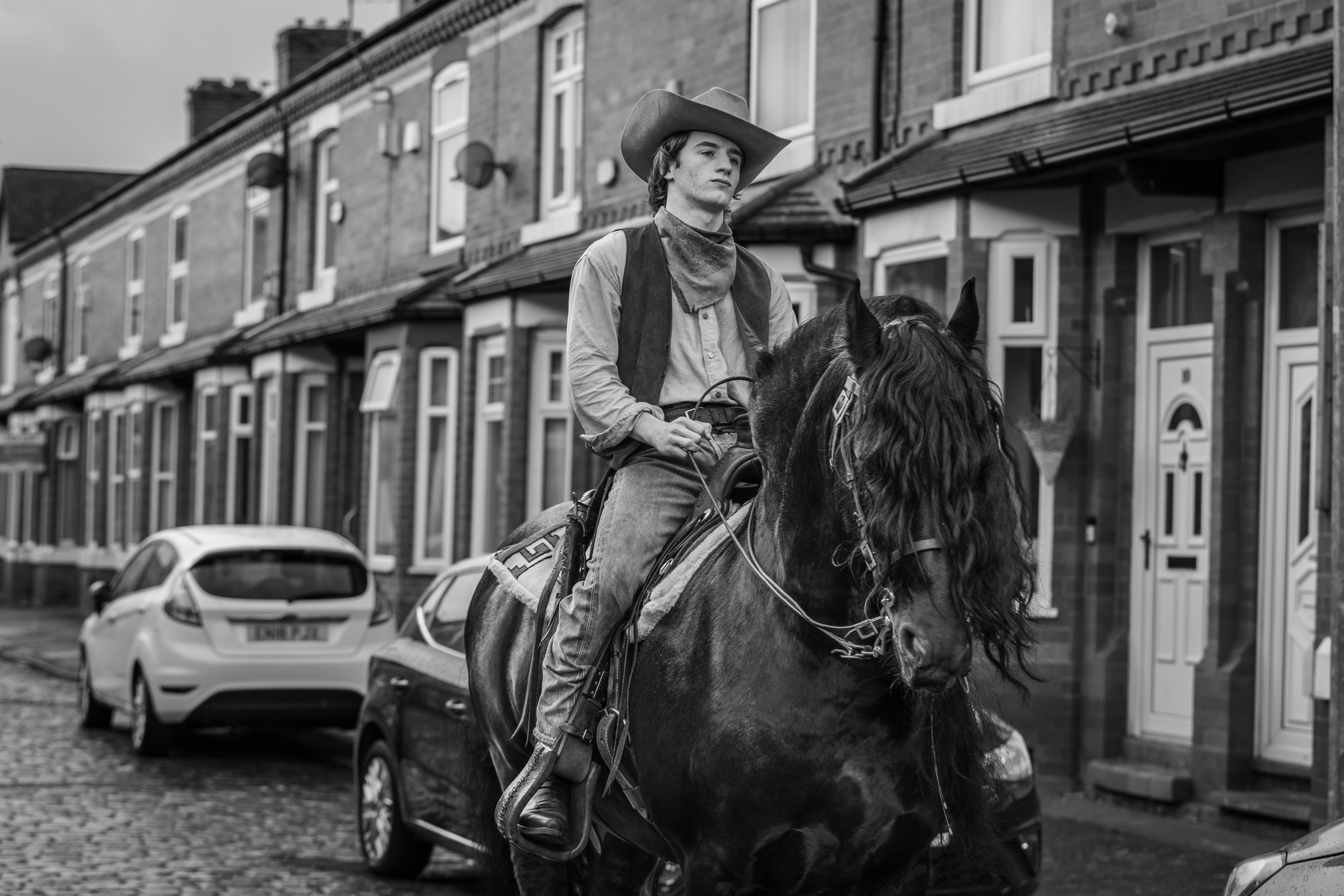 Still from The Last Cowboy in Salford